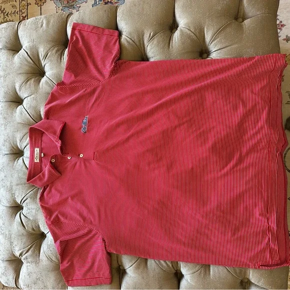 Peter Millar Red Polo Shirt Classic - Picture 4 of 4